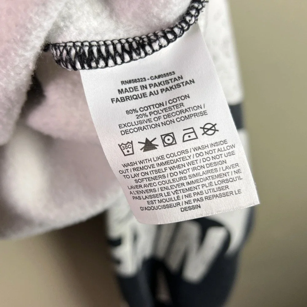 Nike Swoosh All Over Print Cropped Sweatshirt 2020s Women's 2X Streetwear